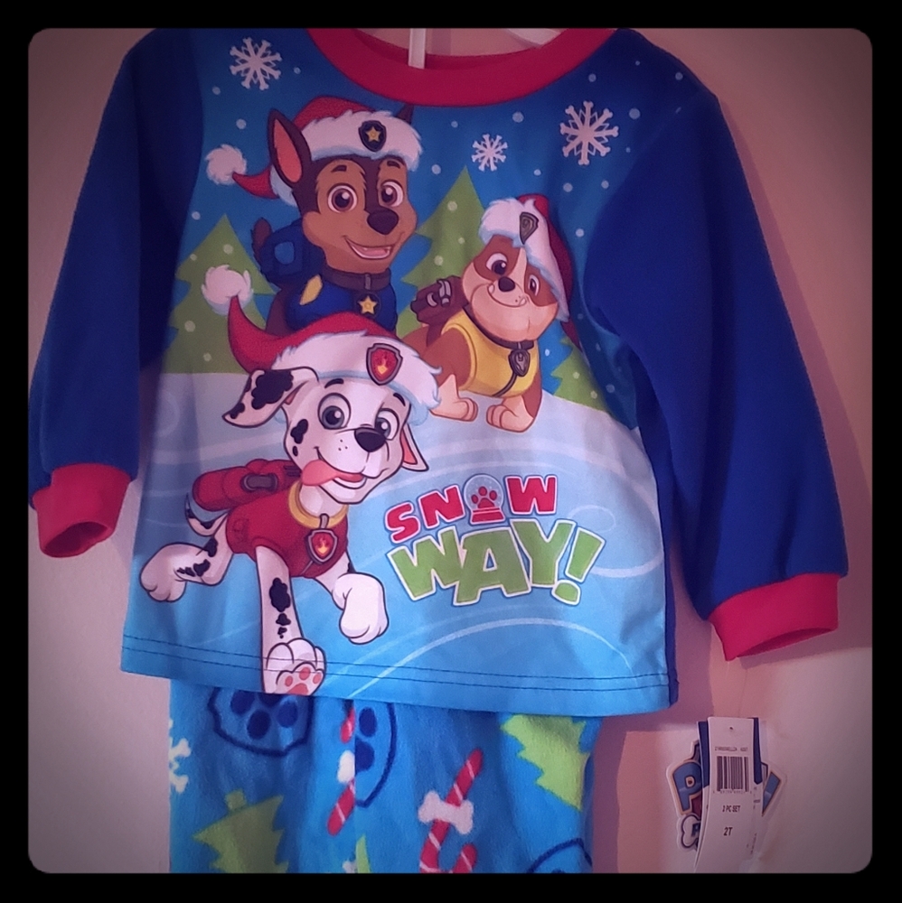 Warm toddler pajamas